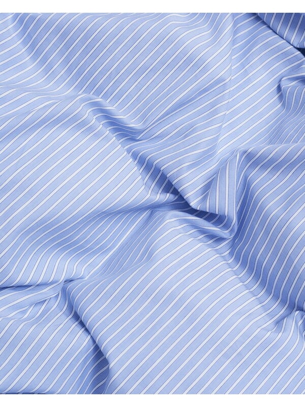 Duvet covers, Wall Street Oxford duvet cover, striped light blue, Light blue