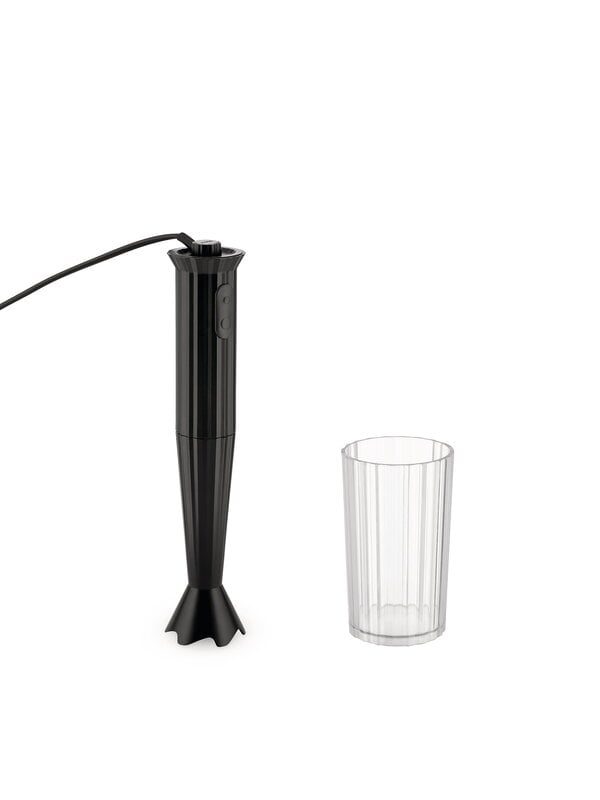 Blenders, Plissé hand blender, black, Black