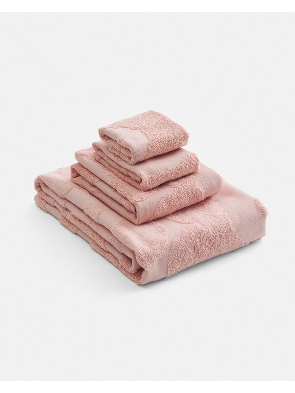 Bath towels, Unikko bath towel, powder - pink, Pink