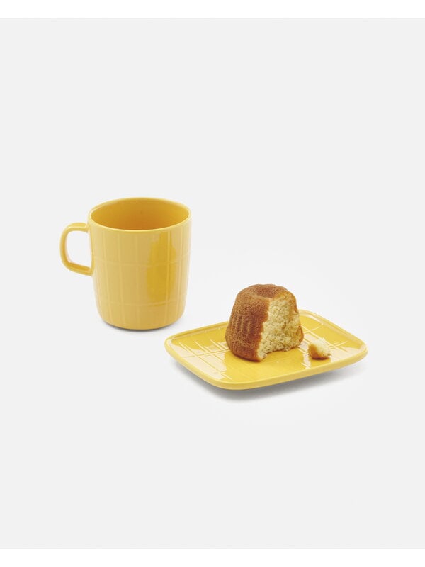 Tazze, Oiva - Tiiliskivi tazza, 4 dl, zafferano, Giallo