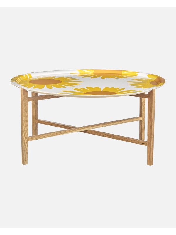 Beistelltische, Tischbeine für den Marimekko Tabletttisch, groß, Eiche, Natur