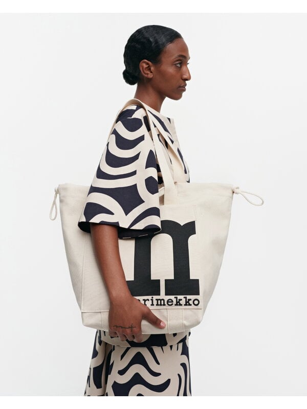 Bags, Mono City Tote Solid shoulder bag, cotton, White