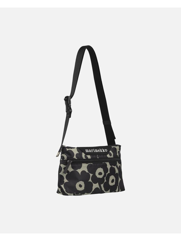 Sacs, Sac à bandoulière Neat Crossbody Unikko Small, noir - kaki, Noir