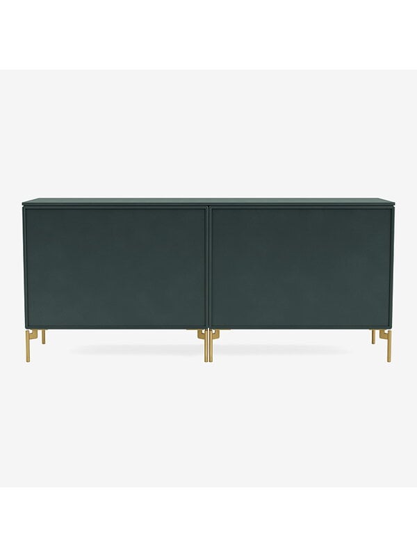 Sideboards & dressers, Save low sideboard, brass legs - 163 Black jade, Black