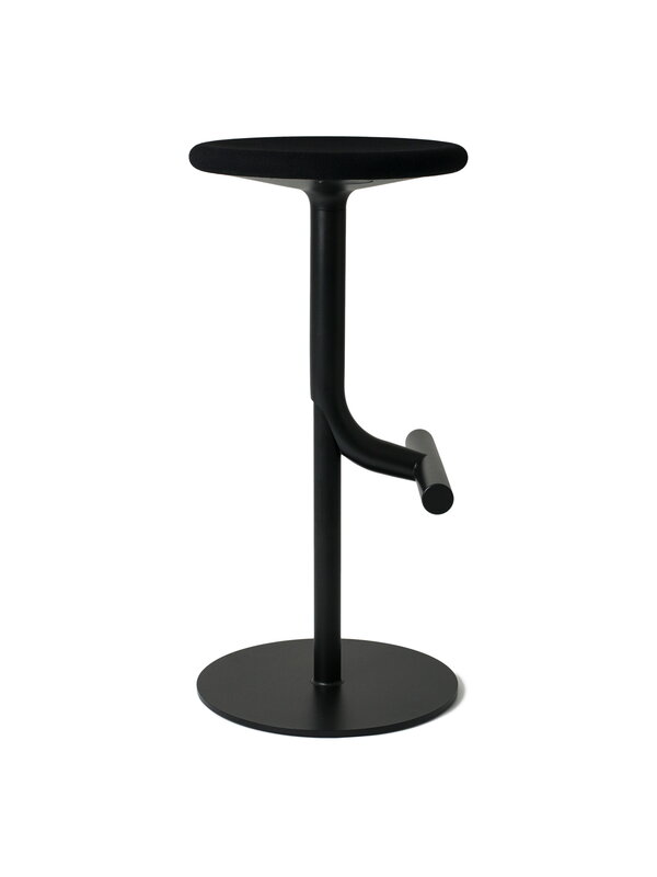 Bar stools & chairs, Tibu bar stool, black - black Steelcut 190, Black