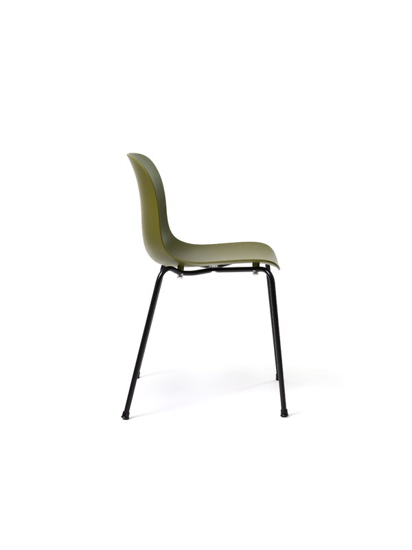 Dining chairs, Troy chair, black - dark green, Green