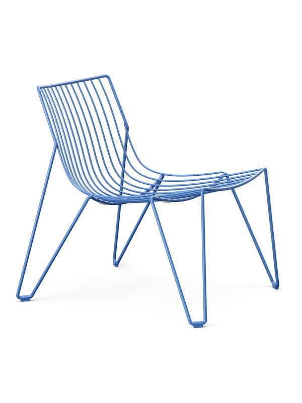 Outdoor lounge chairs, Tio easy chair, overseas blue, Blue