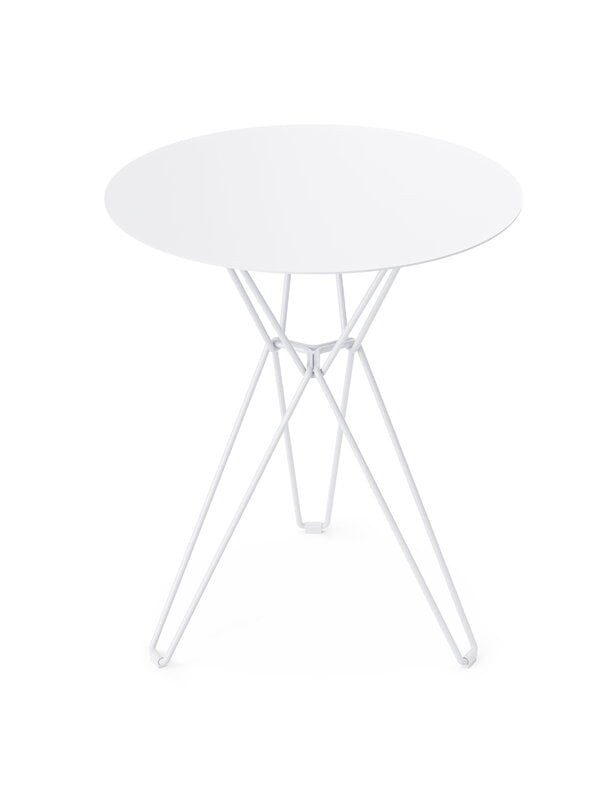 Patio tables, Tio table, 60 cm, high, white, White