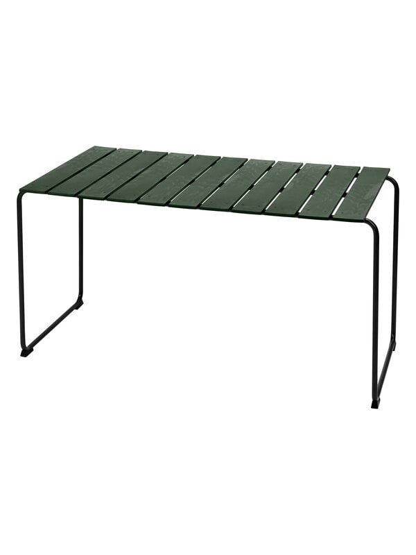 Patio tables, Ocean OC2 table, 140 x 70 cm, green, Green