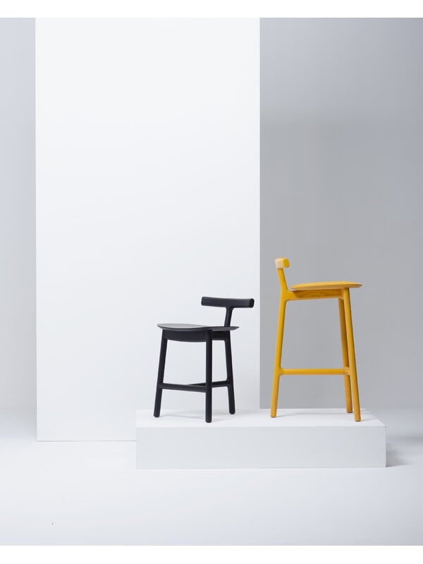 Bar stools & chairs, MC7 Radice bar stool 65 cm, yellow, Yellow
