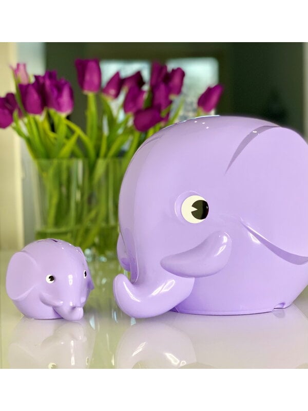 Money boxes, Medi Elephant moneybox, lavender, Purple