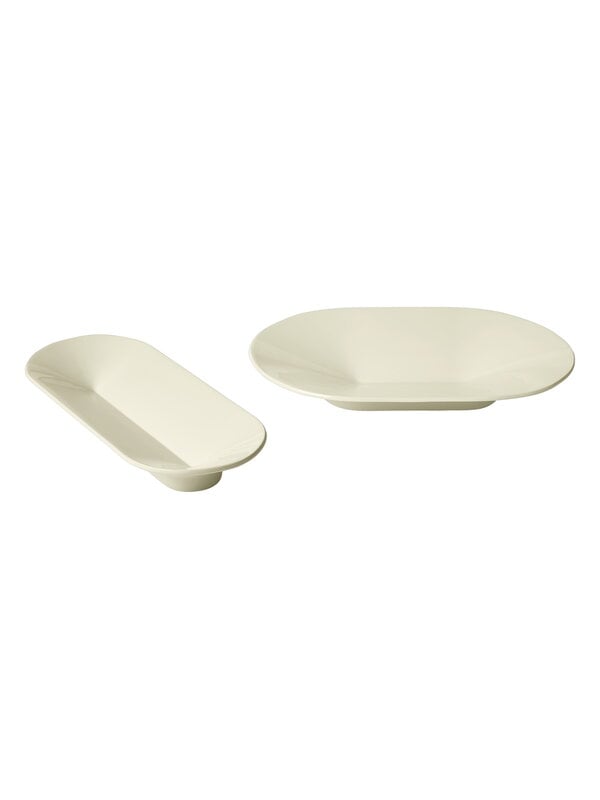 Serveware, Mere bowl, 52 x 36 cm, off-white, White