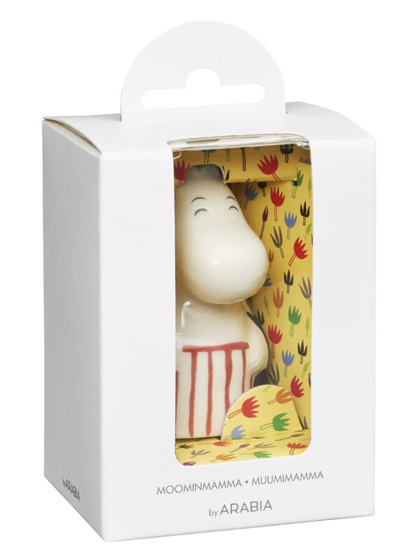 Figurines, Moomin mini figurine, Moominmamma, White