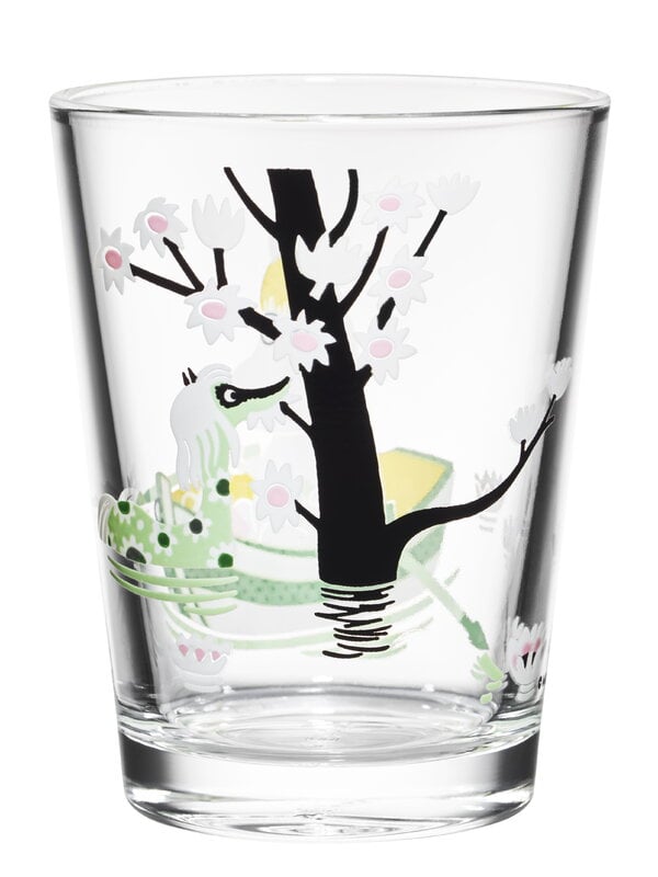 Tumblers, Moomin tumbler 22 cl, Snorkmaiden, Transparent