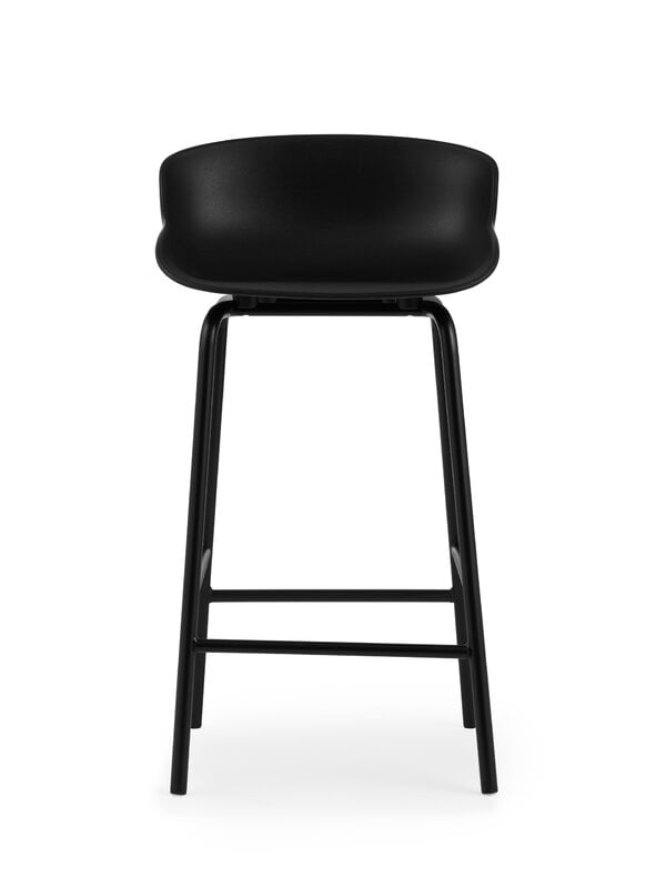 Bar stools & chairs, Hyg bar stool, 65 cm, black, Black