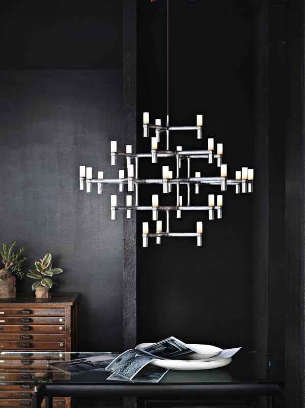 Pendant lamps, Crown Major pendant, matt black, Black