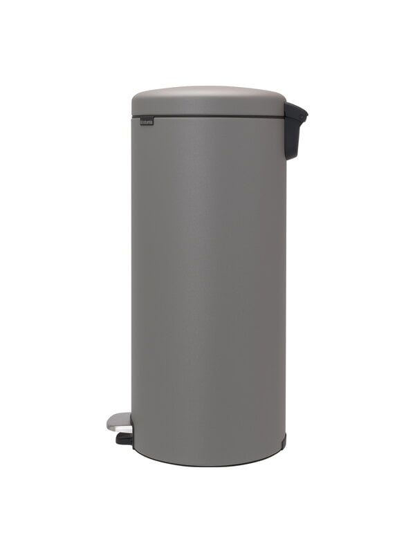Waste bins, newIcon pedal bin 30 L, Sense of Luxury, grey, Gray