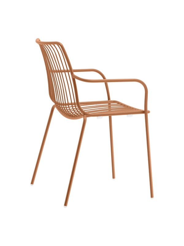 Patio chairs, Nolita 3656 armchair, terracotta, Brown