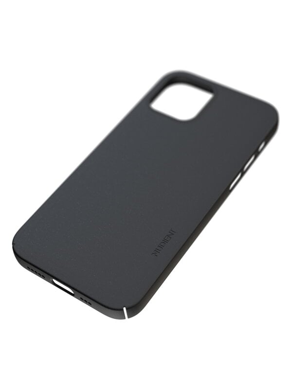 Mobile accessories, Thin Case for iPhone, ink black, Black