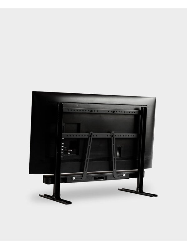 TV-Möbel, Soundbar-Halterung, 2 Stück, charcoal, Grau
