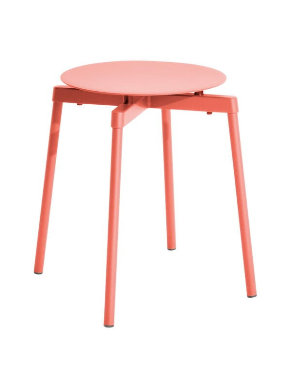 Stools, Fromme stool, coral, Red