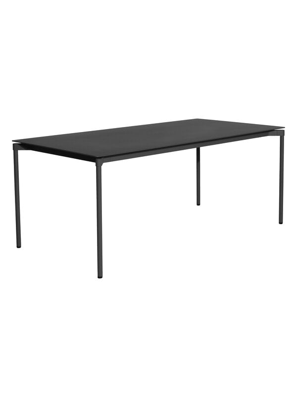 Ruokapöydät, Fromme pöytä, 90 x 180 cm, musta, Musta