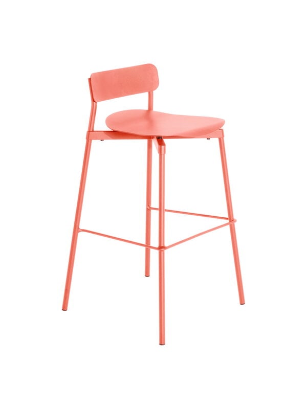 Bar stools & chairs, Fromme bar stool, 75 cm, coral, Red