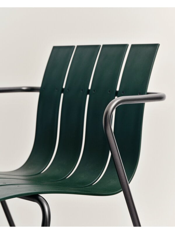 Patio chairs, Ocean OC2 chair, green, Green