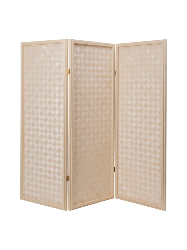 Decoration, Paikka room divider 3, diagonal braid, Natural