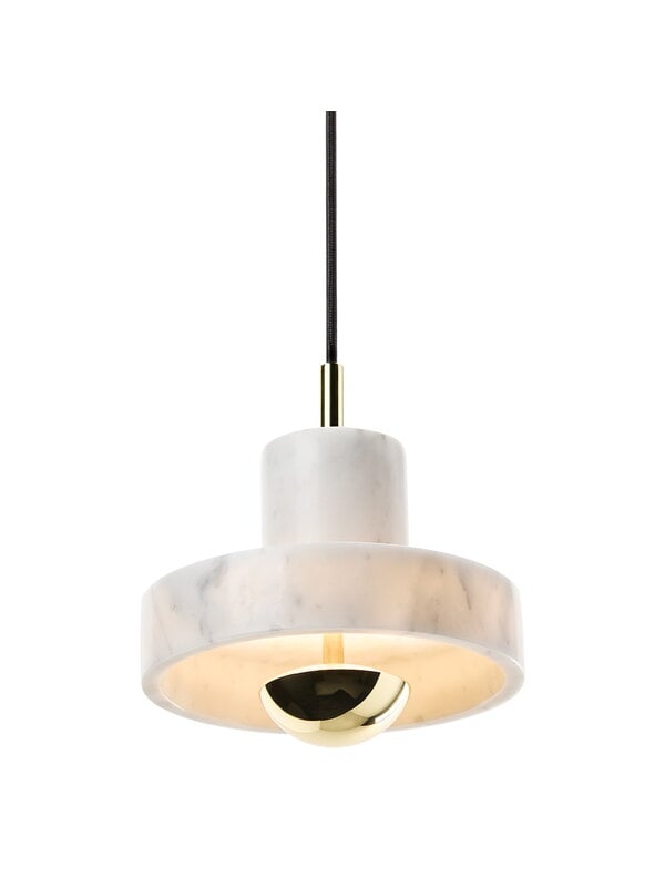 Pendant lamps, Stone pendant, white marble, White