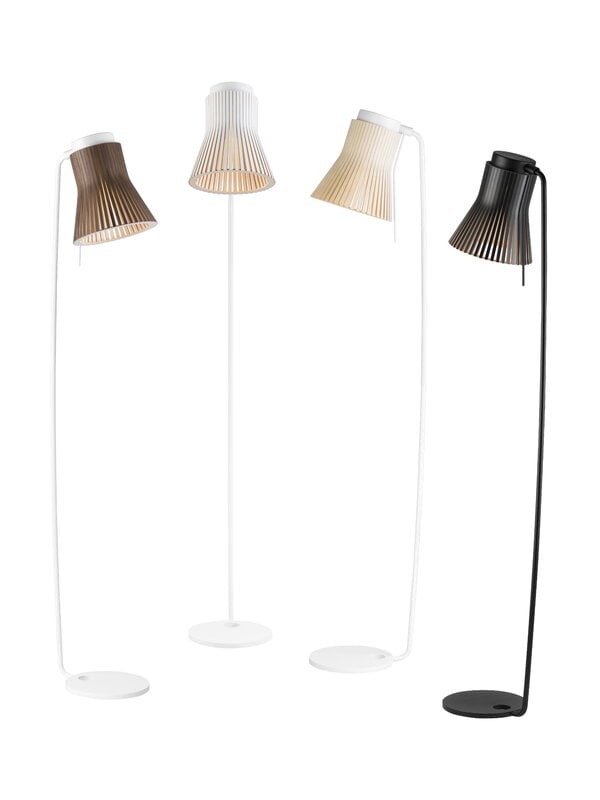 Floor lamps, Petite 4610 floor lamp, white, White