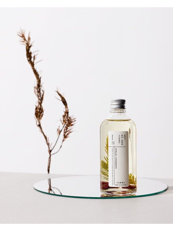 Cosmetics, Sense body oil, 100 ml, spruce - cranberry, Transparent