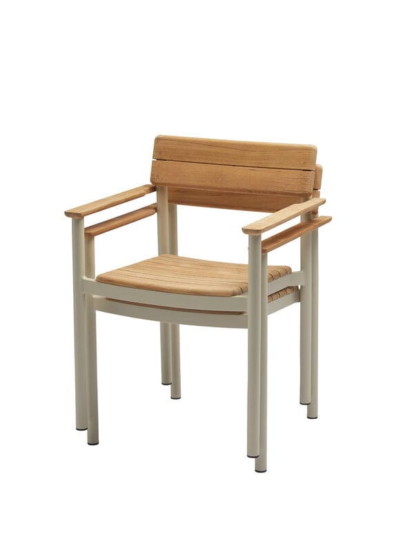 Patio chairs, Pelagus armchair, light ivory, Beige