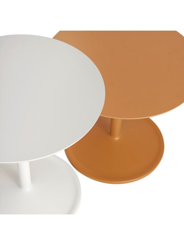 Sivu- ja apupöydät, Soft sivupöytä, 41 cm, matala, oranssi, Oranssi
