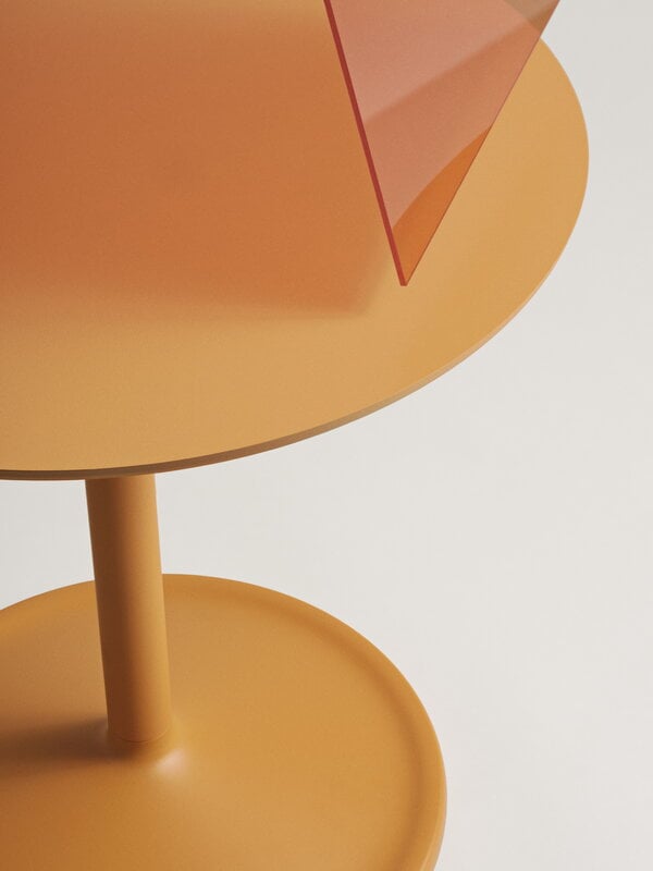 Sivu- ja apupöydät, Soft sivupöytä, 48 cm, oranssi, Oranssi