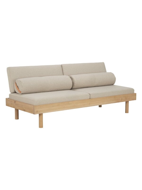 Sofa beds, Frendi sofa bed, oak - beige Hopper 51, Beige