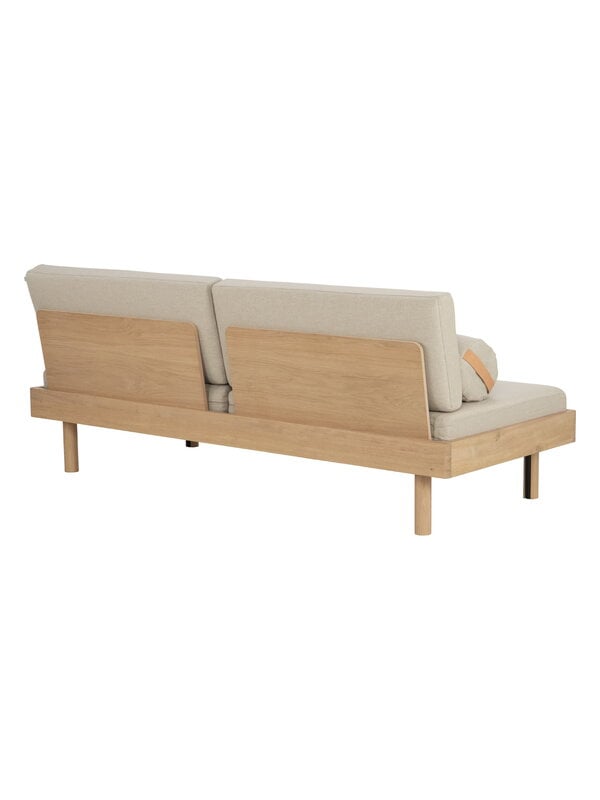Sofa beds, Frendi sofa bed, oak - beige Hopper 51, Beige