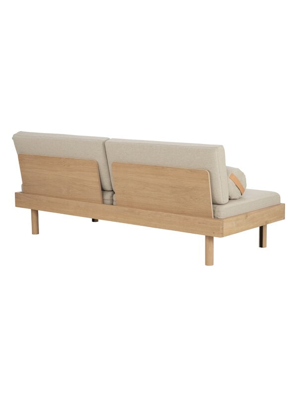 Schlafsofas, Frendi Schlafsofa, Eiche - Beige Hopper 51, Beige