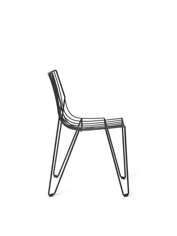 Patio chairs, Tio chair, black, Black