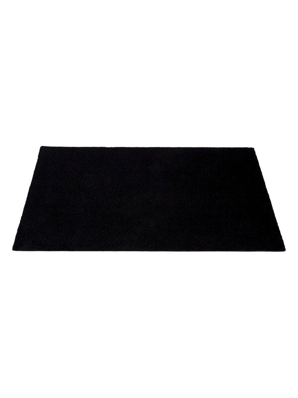 Altri tappeti, Tappeto Uni color, 60 x 90 cm, nero, Nero