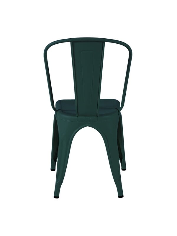 Ruokapöydän tuolit, Tuoli A, tummanvihreä, mattatekstuuri, Vihreä