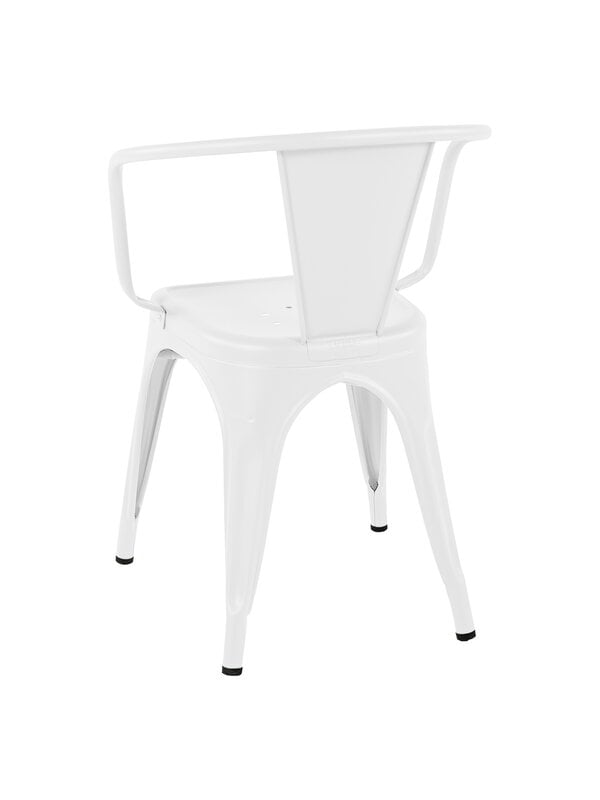 Ruokapöydän tuolit, Tuoli A56, mattavalkoinen, Valkoinen