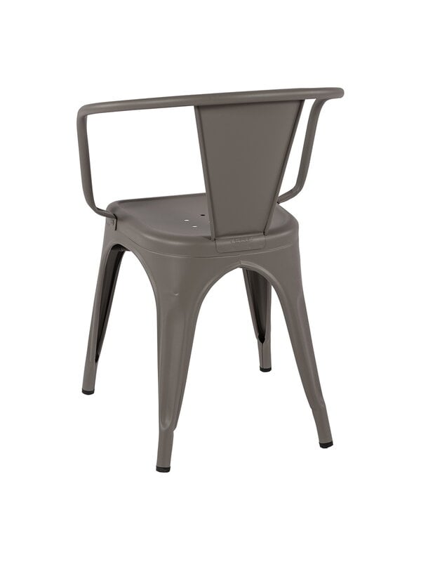Dining chairs, Chair A56, matt gris de paris, Brown