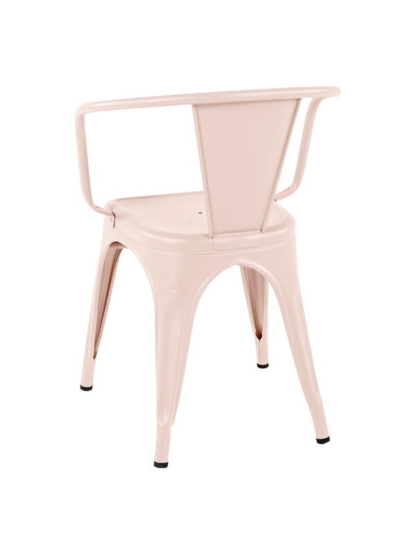 Dining chairs, Chair A56, powder rose, matt fine textured, Pink