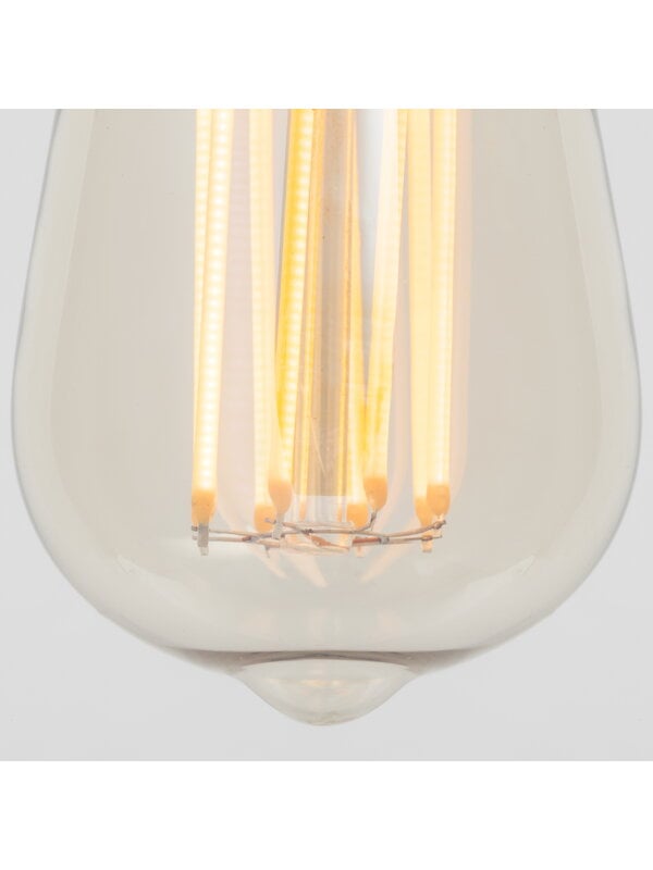 Light bulbs, Squirrel Cage LED bulb 3W E27, dimmable, Transparent