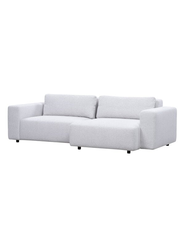 Sofas, Toastie modular sofa, 253 cm, B125-DO, Leaf 101 ivory, White