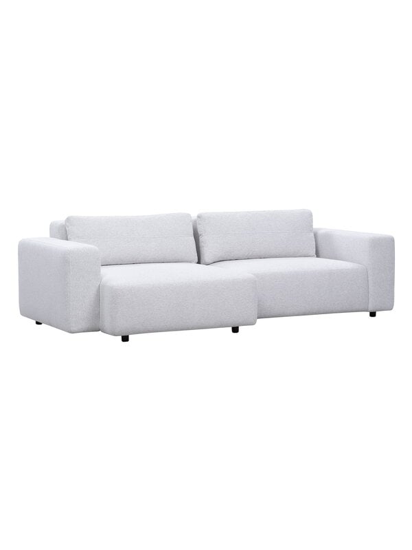 Sofas, Toastie modular sofa, 253 cm, DV-C125, Leaf 101 ivory, White