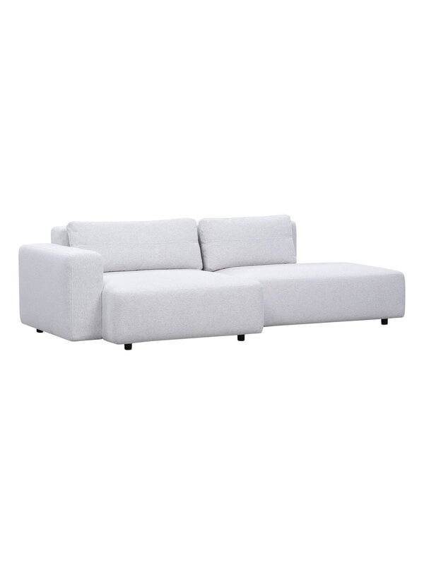 Sofas, Toastie Sofa, modular, 253 cm, DV-P, Leaf 101 Ivory, Weiß