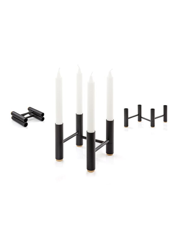 Candleholders, Sointu foldable candleholder 13 cm, Natural