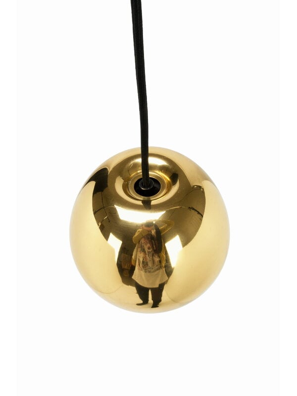 Lampade a sospensione, Lampada a sospensione Void Mini LED, ottone, Oro